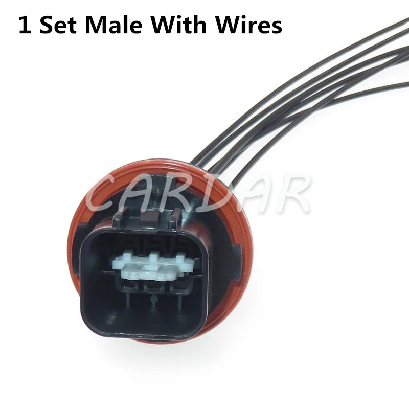 6 Pin MG643866-5 MG653863-5 Automobile Headlight Wiring Harness Waterproof Socket For Hyundai Kia MG643866-5