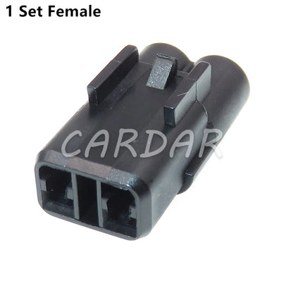 2 Pin 6187-2802 6180-2452 Car Reversing Radar Plug Automobile Oxygen Sensor Wire Cable Socket