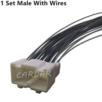 30 Pin Automobile Male Female Docking Unsealed Connector Car Electric Wiring Socket Auto Composite Adapter