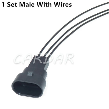 3 Pin 112162182 12162185 Auto Sensor Connector Electrical Housing Socket For Ford DODGE Cummin Oil Pressure Sensor