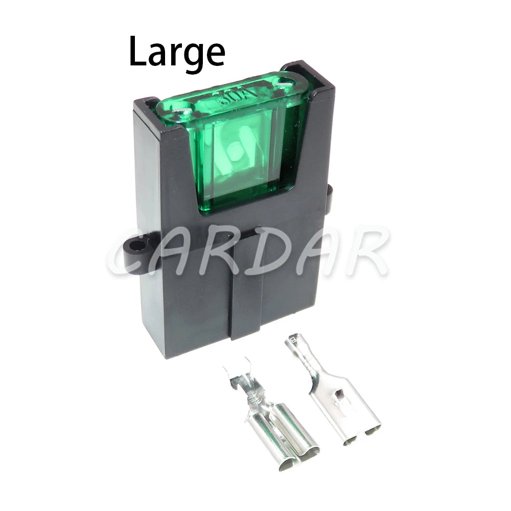 Big Fuse Box with Crimp Terminal For Automotive Motorcycle Electric Vehicles Large Fuse Holder for Car Auto Connector