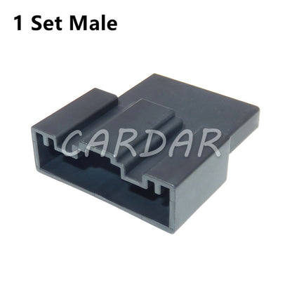 6 Pin 2.8 Series Car Window Lifter Electric Tail Gate Atmosphere Lamp Cigarette Lighter Wire Socket 6984754-01