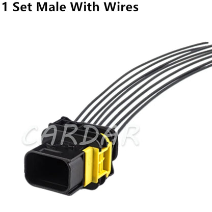 8 Pin 1-1418479-1 1-1564416-1 Tyco TE HDSCS Series Electric Socket Auto Waterproof Plug Cable Connector 1670057-1 1-1564512-1