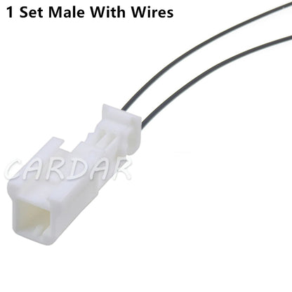2 Pin 6098-5071 6098-5070 Automotive Wiring Connector Car Atmosphere Light Socket Auto Plug For Honda Toyota