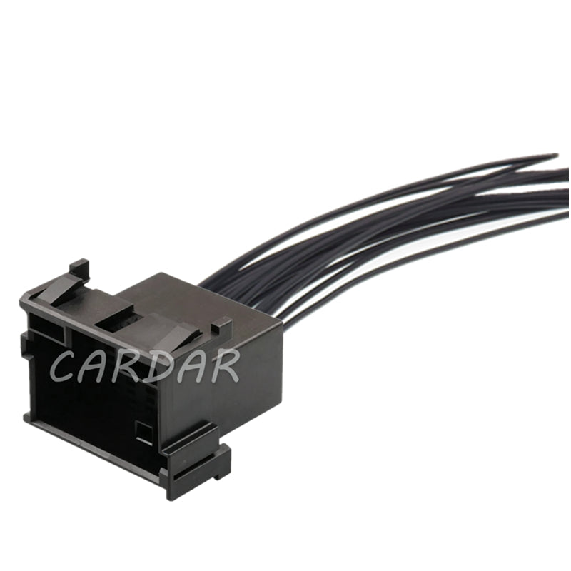 18 Pin 1355204-1 1241581-1 967204-1 Car Wire Harness Plastic Housing Socket Auto Adapter Black Connector