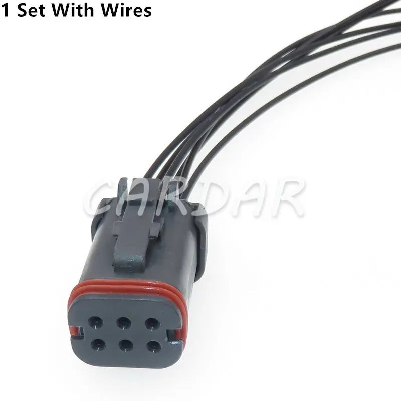 6 Pin DT16-6SB-KP01 Automobile Wiring Terminal Waterproof Socket Auto Accessories Car Modificated Plug