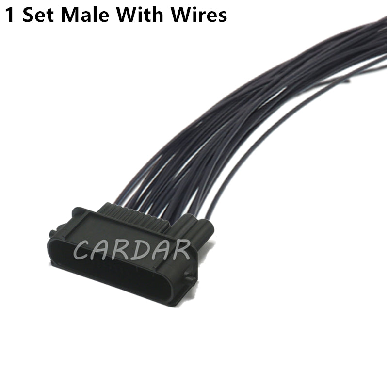 24 Pin  6189-7426 90980-12A92 Auto Headlight Assembly Wire Harness Connector Automotive Wiring Socket For Toyota Lexus TS