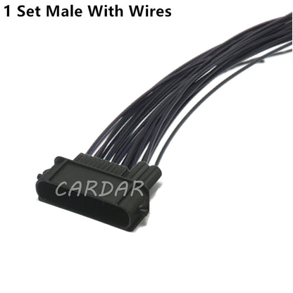 24 Pin  6189-7426 90980-12A92 Auto Headlight Assembly Wire Harness Connector Automotive Wiring Socket For Toyota Lexus TS