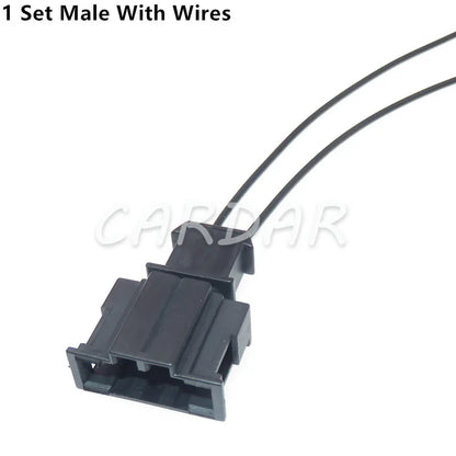 2 Pin 1-929588-1 191972702 Automotive Connector ABS Sensor Wire Harness Connector Socket For VW Golf Plug