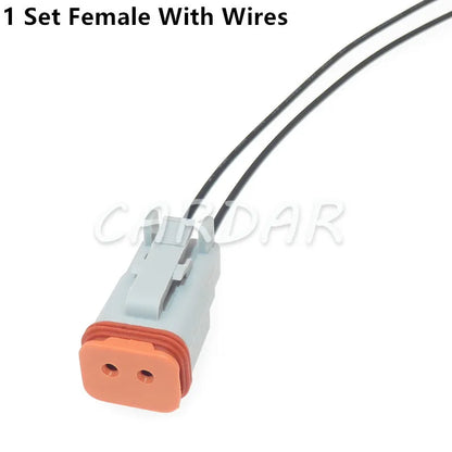 2 Pin DT04-2P AT04-2P DT06-2S AT06-2S DT Series Waterprooof Auto Plug Car Connector For Deutsch