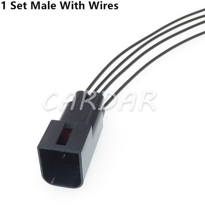 4 Pin 8-1437710-5 Electric Waterproof Socket Sealed Plug For Automotive Wiring Harness Connectors