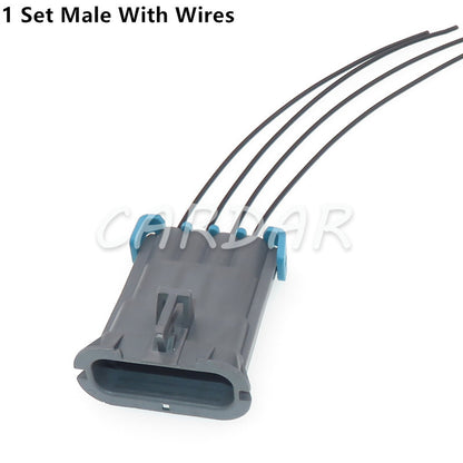 4 Pin Waterproof Wiring Harness Connector Speaker Wire Clip Connectors Socket