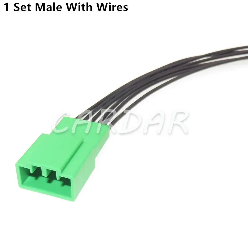 6 Pin Auto Cable Harness Connector Daytime Running Light Socket For Honda Ford Mazda IL-AG5-6S-S3CI IL-AG5-6P-S3CI