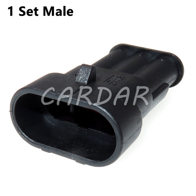 3 Pin 282087-1 282105-1 Electrical Automotive Connector sealed Waterproof Auto Socket With Terminals Seals