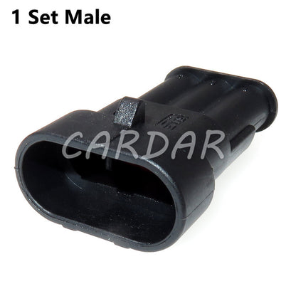 3 Pin 282087-1 282105-1 Electrical Automotive Connector sealed Waterproof Auto Socket With Terminals Seals