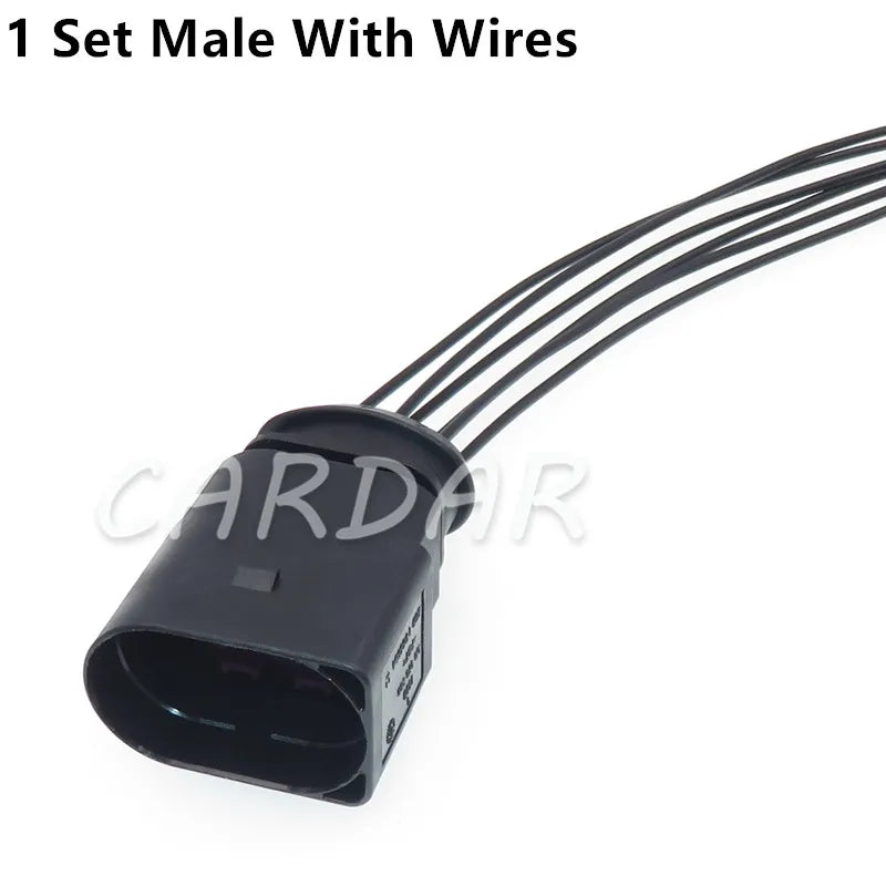 6 Pin 1J0973733 1J0 973 733 3.5 Auto LSU 4.2 Oxygen Sensor Connector Throttle Plug For VW AUDI PASSAT Bora
