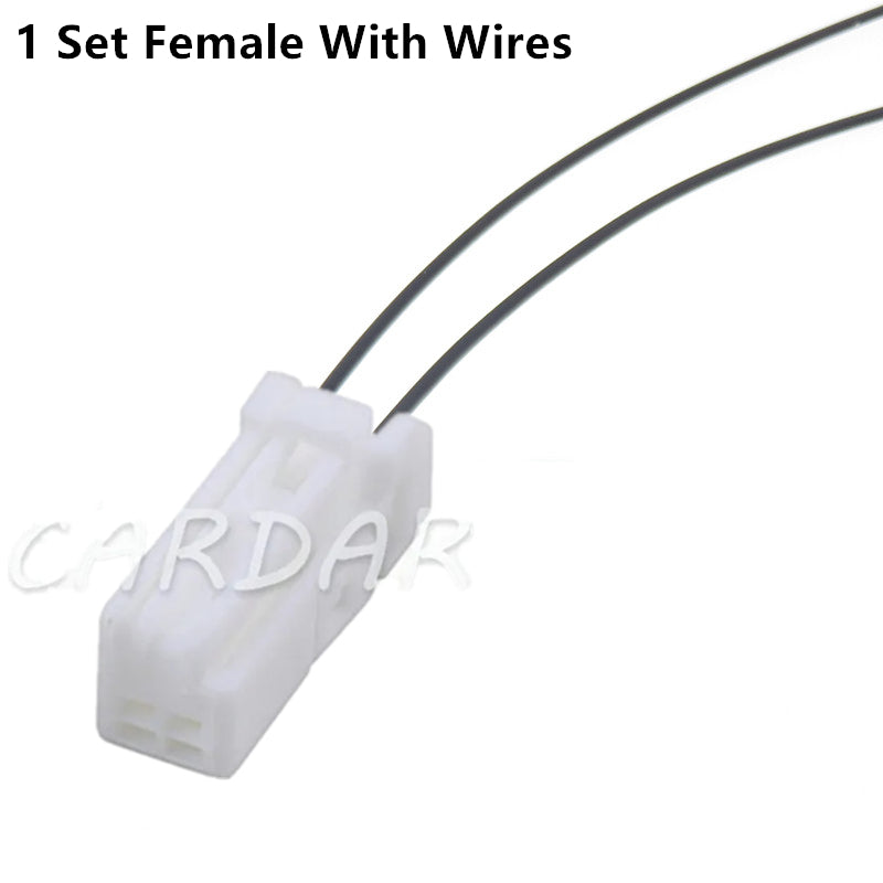 2 Pin 6098-5071 6098-5070 Automotive Wiring Connector Car Atmosphere Light Socket Auto Plug For Honda Toyota