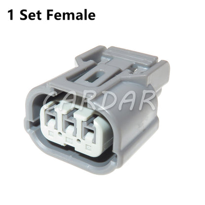 3 Pin 6189-0968 6918-1833 Automotive Connector Head Lamp Plug Light Socket For Car Honda