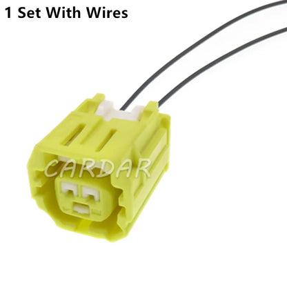 2 Pin Car Wiring Socket 7283-8794-70 90980-12490 Auto Wire Connector Yellow Automobile Adapter