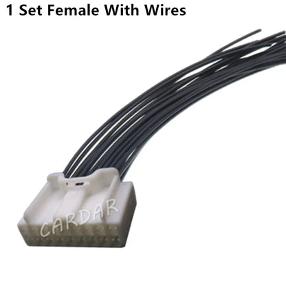 18 Pin MG640388 Automobile Rearview Mirror Wiring Harness Plug Auto Electrical Socket Car Unsealed Connector