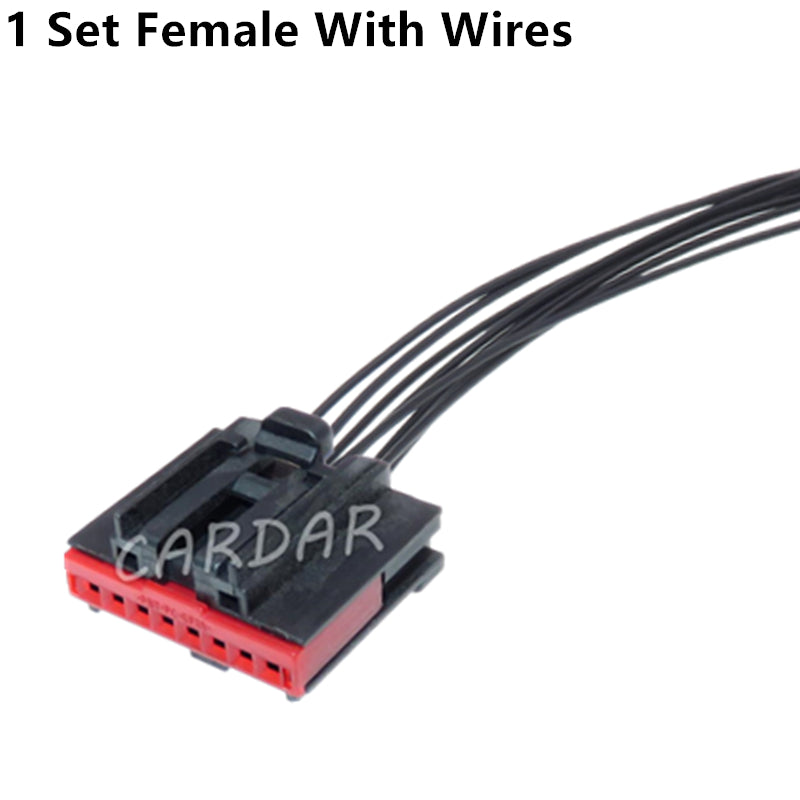 8 Pin 1.2 Series Auto Plastic Housing Socket Car Wiring Harness Male Plug Female Unsealed Connector 9-1419166-0 2098407-1