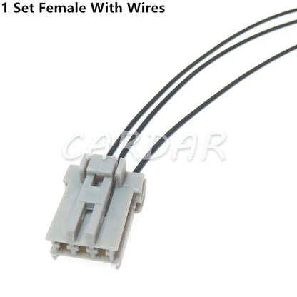 3 Pin 6098-0242 Automotive Electrical Power Plastic Cable Holder Wire Connector Reversing Light Socket For Honda