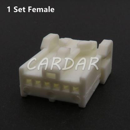 6 Pin 7282-8663 7283-8660 Auto Rear View Camera Wire Car Socket Connector For Nissan