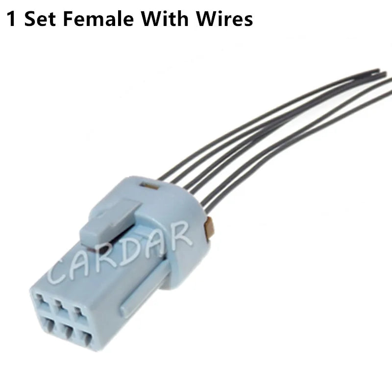 6 Pin 1.2 Series Auto Electronic Door Handle Wire Socket MG644483-4 7222-1865-40 MG614130-4 7123-1865-40