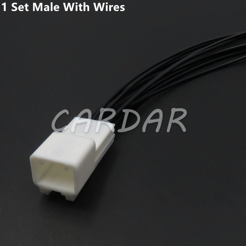 10 Pin 0.7 Series Miniature Automotive Anti-glare Rearview Mirror Wiring Socket For Toyota Lexus 12368 6098-3869 6098-3909