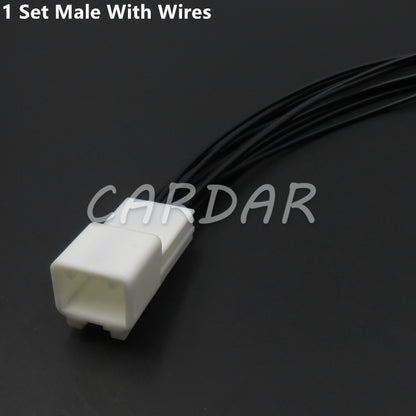 10 Pin 0.7 Series Miniature Automotive Anti-glare Rearview Mirror Wiring Socket For Toyota Lexus 12368 6098-3869 6098-3909