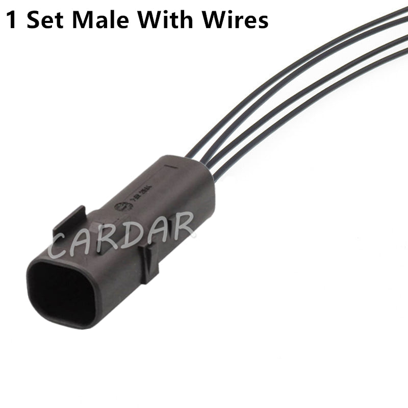 4 Pin 3C0973704 1718109-1 Connector Car External Handle Inductor Doorknob Cable Socket