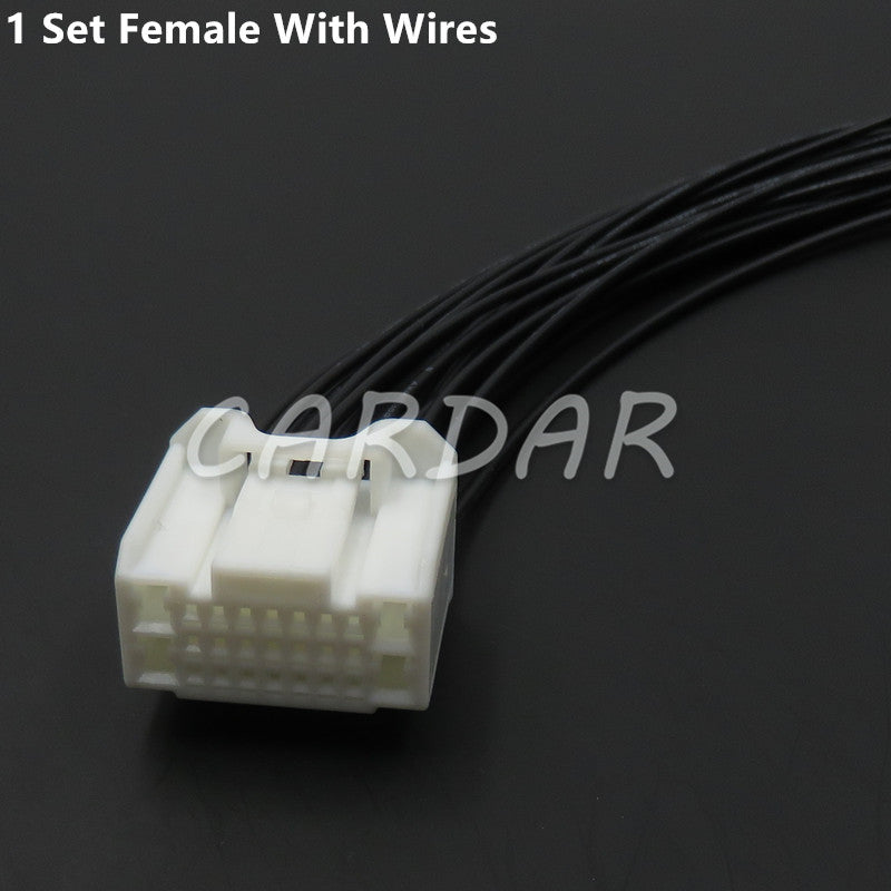 25 Pin Automobile Electrical Plug 7282-4855 Auto Wire Cable Unsealed Socket 7283-4855 Car Hybrid Connector