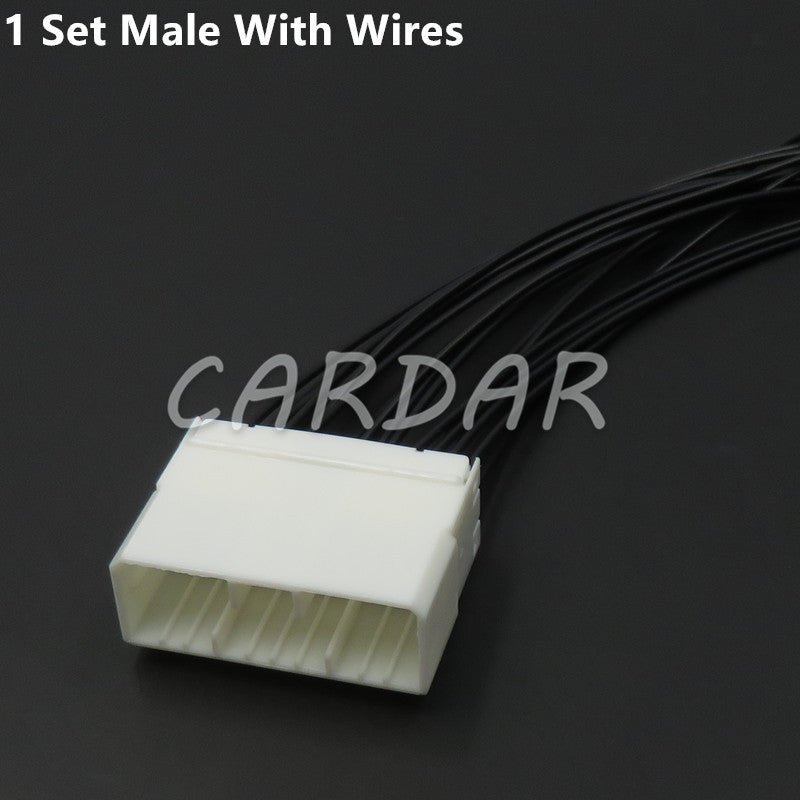 18 Pin 174935-1 173853-1 Automotive Electrical Plug Wire Connector Socket For Car Engine Start Stop Modification