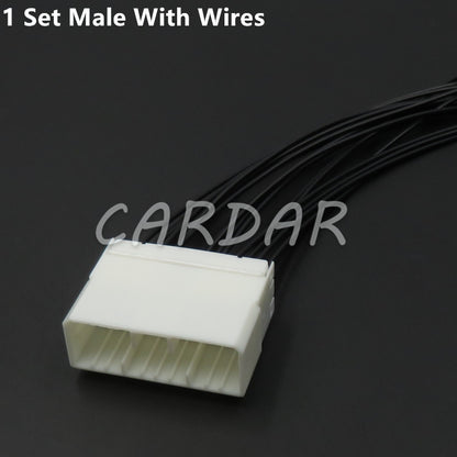 18 Pin 174935-1 173853-1 Automotive Electrical Plug Wire Connector Socket For Car Engine Start Stop Modification