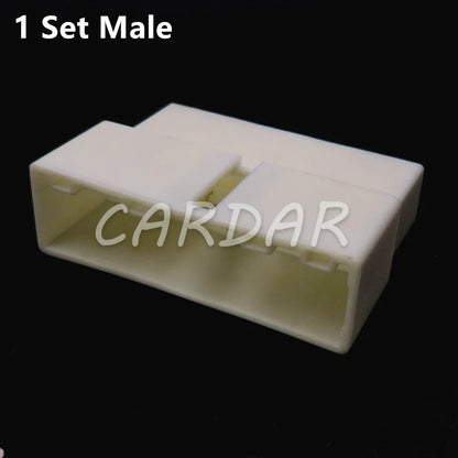 18 Pin 368497-1 Auto Electric Wire Power Plug With Terminal Car Hybrid Connector High Current Composite Socket