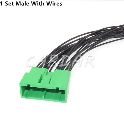 22 Pin Automobile Instrument Electric Wire Plastic Housing Unsealed Socket For Honda IL-AG5-22S-D3C1 IL-AG5-22P-D3C1