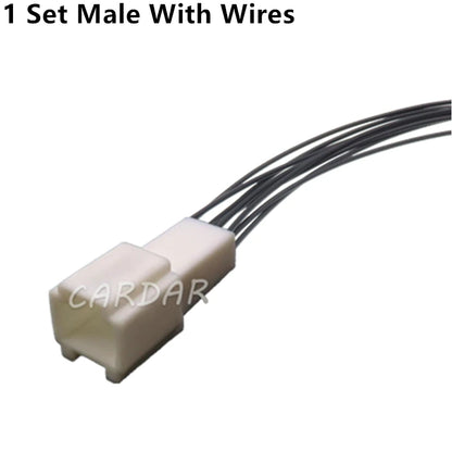 8 Pin 0.6 Series Automotive Navigation LF Module Host Wiring Harness Plug Miniature Unsealed Connector 6098-5271 6098-5269