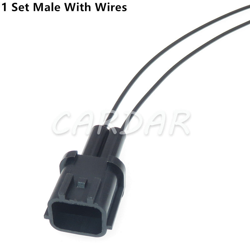 2 Pin 6098-0137 Auto Electrical Plug Automotive Connector For Hyundai Nissan