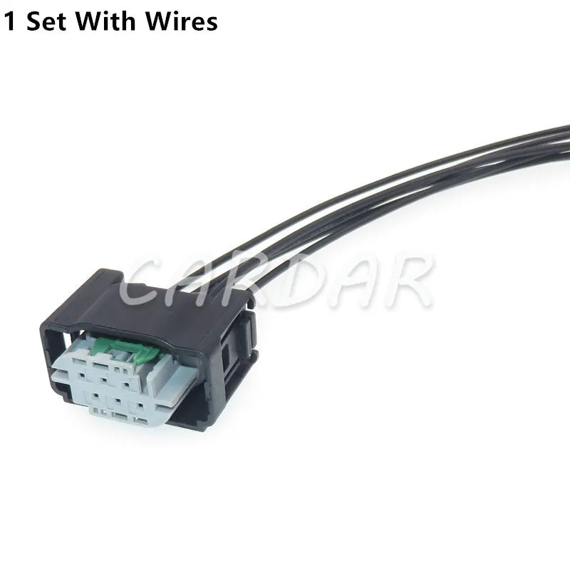 6 Pin 0.6 Series Miniature Automotive Throttle Sensor Electric Wire Plastic Housing Waterproof Socket 1-967616-1