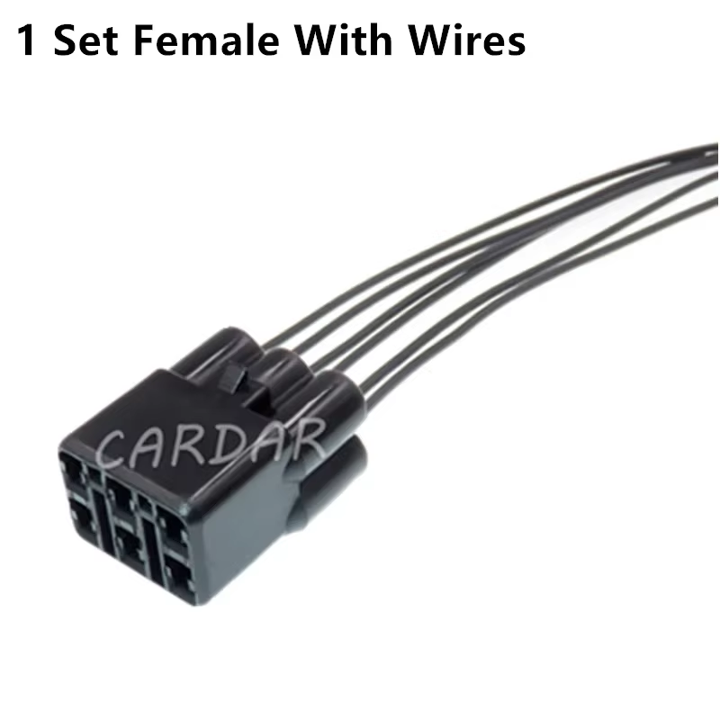 6 Pin 2.2 Series Automotive Radar Oxygen Sensor Wire Harness Waterproof Socket For SUZUKI 6189-6171 6180-6181