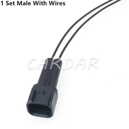 2 Pin 1.5 Seires Car Center Horn Wire Harness Plug Automobile Socket Waterproof Connector For Ford Mondeo