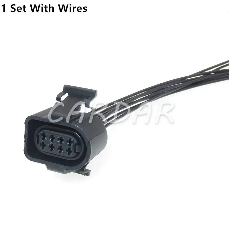 1.5mm 8 Pin 3A0973714 Waterproof Car Auto Throttle Plug Electrical Socket 3A0 973 714 For VW Audi