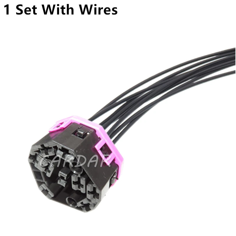8 Pin 4A0971975 Ignition Switch Plug Power On Cable Socket For VW Audi