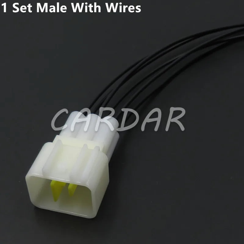 FW-C-6M-B FW-C-6F-B 6 Pin Waterproof Electrical Wire Connector Door Glass Lifter Wiring Socket For Cars
