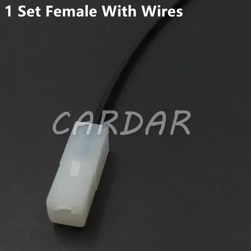 1 Pin 2.8 Series 626063 626062 Automobile Plastic Socket Unsealed Wiring Harness Female Male Connector