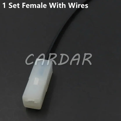 1 Pin 2.8 Series 626063 626062 Automobile Plastic Socket Unsealed Wiring Harness Female Male Connector