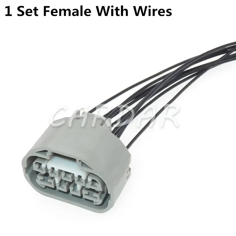 9 Pin 2.2 4.8 Series Auto Waterproof Socket Car Electrical Connector Automobile Accessories 90980-11784 7283-1296-40