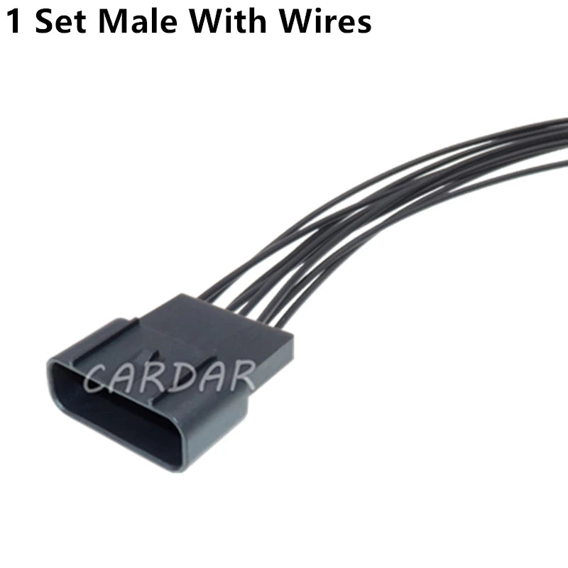 8 Pin 1.5 Series Automobile Wire Harness Male Female Docking Unsealed Socket With Terminal Auto Accessories