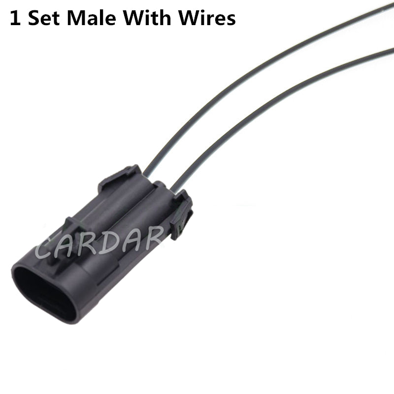 2 Pin 12052613 12065863 Automotive Connector Waterproof Auto Electric Plug For Car
