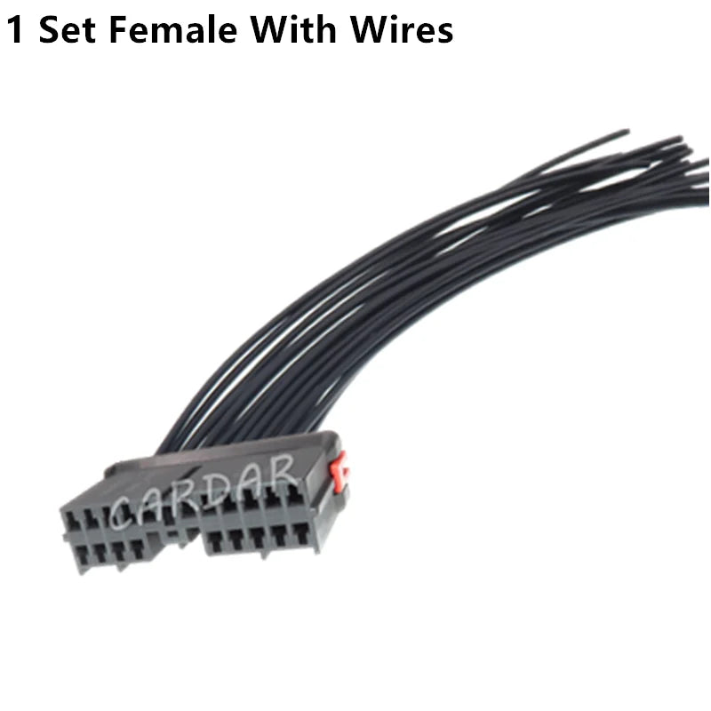 20 Pin Cable Vehicle Cable Socket Automotive Electrical Wire Connector With Pins Terminals